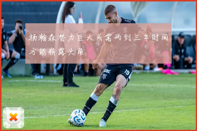 杨瀚森潜力巨大或需两到三年时间方能崭露头角